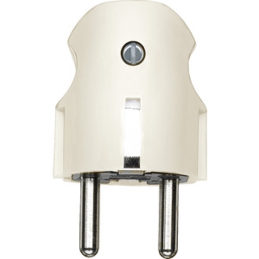 1St. Merten 122427 Stecker 16 A/250 VAC weiß, 122427