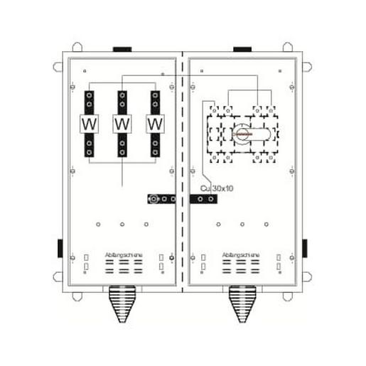 1St. Striebel KS4060 KS4060 Wandlerschrank TwinLine
