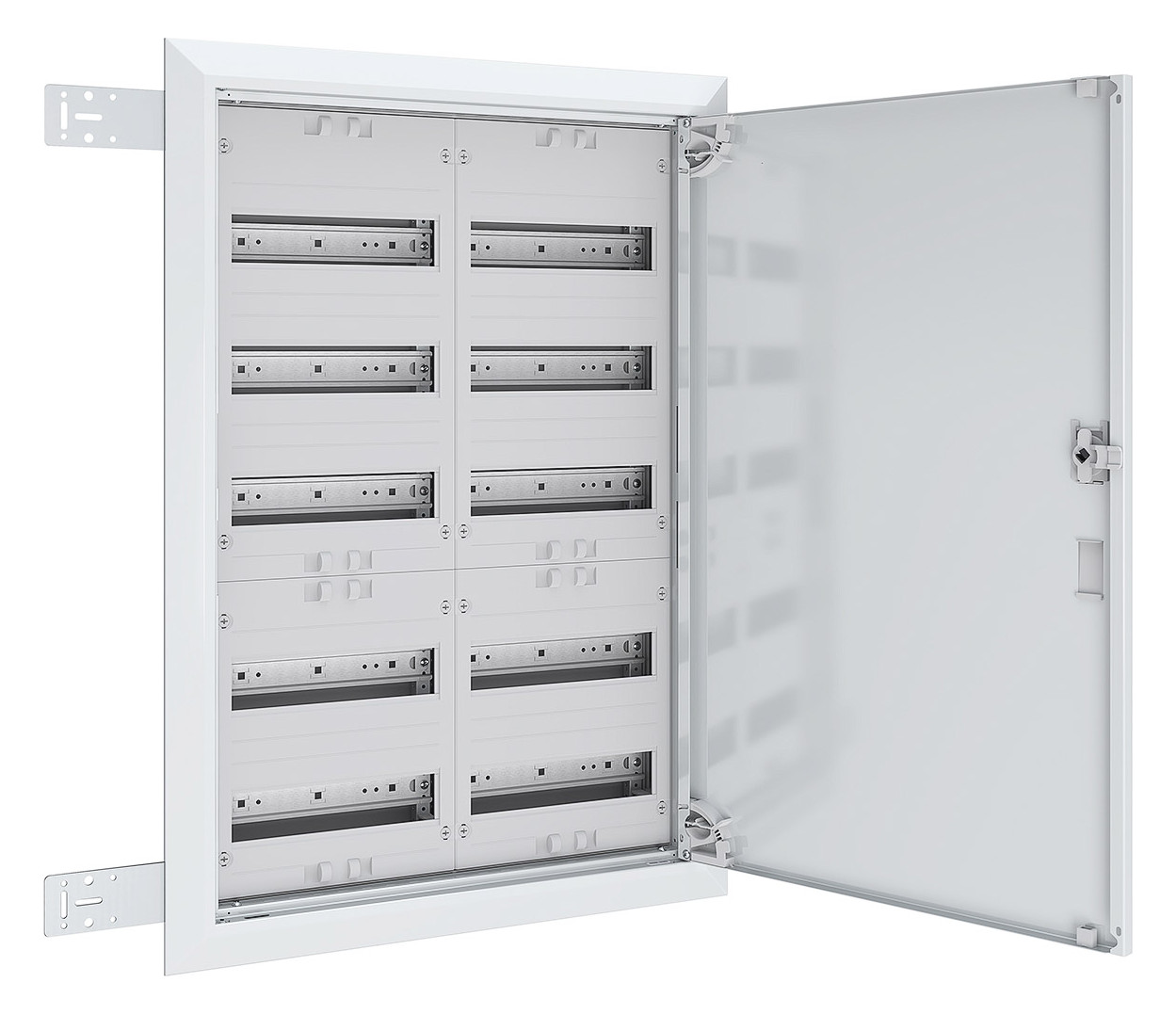 1St. ABN UK25 Flachverteiler UP/HW 2 x 5-reihig 1St. ABN UK25 Flachverteiler UP/HW 2 x 5-reihig