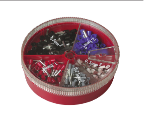 1St. Cimco Aderendhülsen-Sortiment 181505 Farbr.1 isoliert