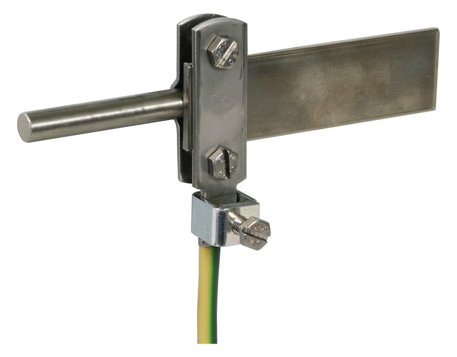 1St. Dehn 563169 Anschlussklemme f. Ring-PA NIRO f. Rd 8-10/Fl 30mm Anschl. 2,5-95mm² AK RPA V2A