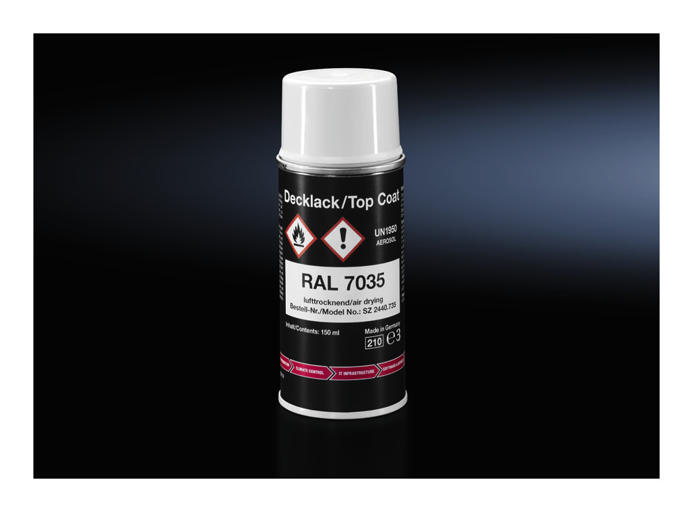 1St. Rittal SZ 2440.735 Spraydose 150 ml Lackierung RAL 7035...