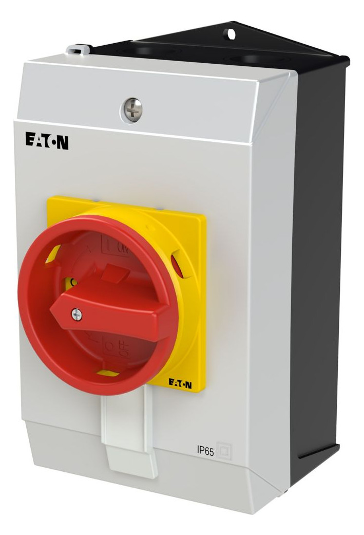 1St. Eaton P1-32/I2H/MBS/SVB 182417 Hauptschalter 32A Aufbau 3p NOT-AUS in