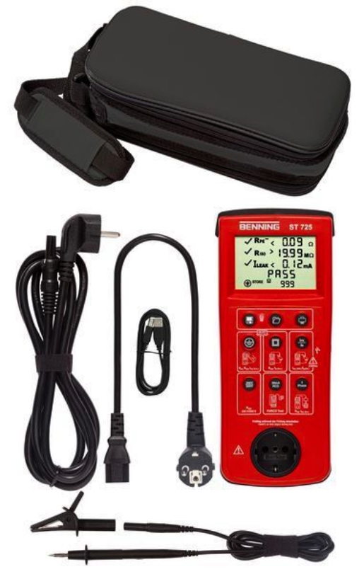 1St. Benning ST 725 Gerätetester VDE 0701-0702.