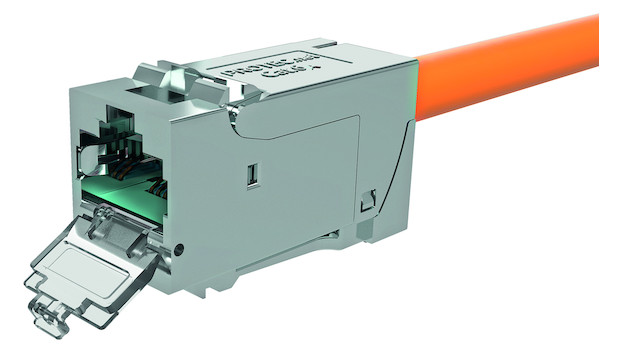1St. Protec.Net PNKM Keystone-Modul Cat. 6a RJ45 Design