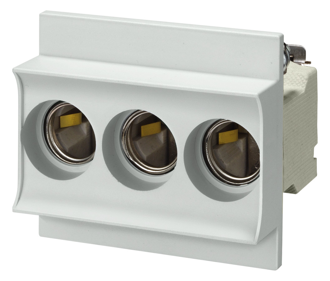 2St. Siemens 5SG5653 NEOZED, Sicherungssockel, D02, 3-polig