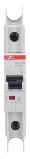 1St. ABB SU201M-K10 Sicherungsautomat K-Char., 10kA, 10A, 1P UL489 2CDS271337R0427
