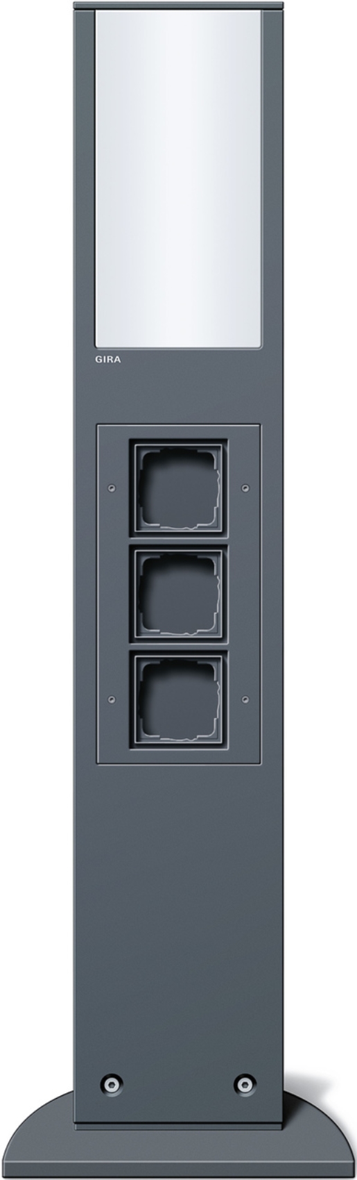 1St. Gira 134928 E-Säule Licht + 3x Leereinheit 769 mm Energiesäule Anthrazit