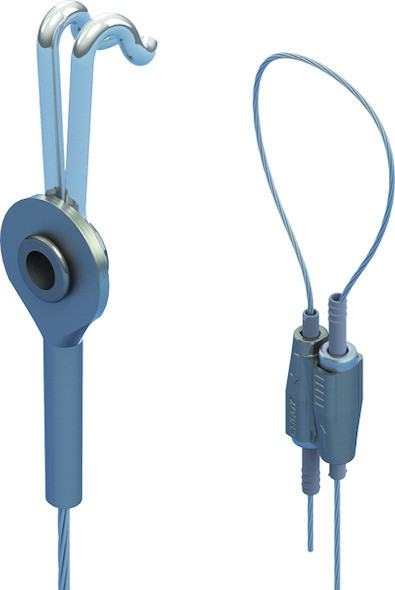 1St. CADDY SLK15L3DH Stahlseilabhängung 1,5mm mit Deckenhaken