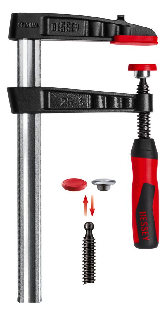 1St. Bessey TG16-2K Temperguss-Schraubzwinge