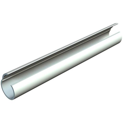 2m OBO Bettermann 2153939 Quick-Pipe M32, PVC, lichtgrau, RAL 7035 2953 M32 LG