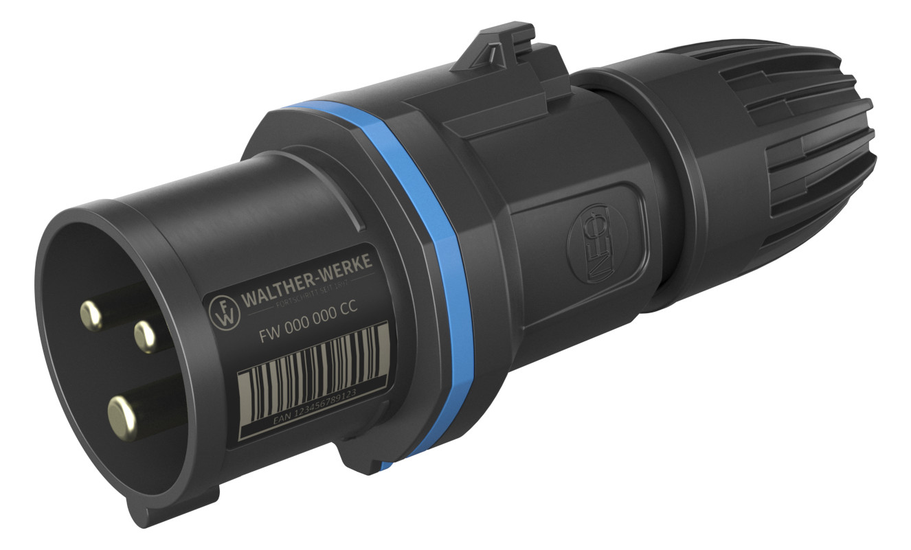 1St. WALTHER FW211306SK CEE NEO Stecker 16A 3P 6h IP54 1St. WALTHER FW211306SK CEE NEO Stecker 16A 3P 6h IP54