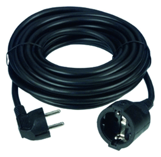 1St. Protec.class PSVL 315-2 Schutzkontaktverlaengerung 2m schwarz