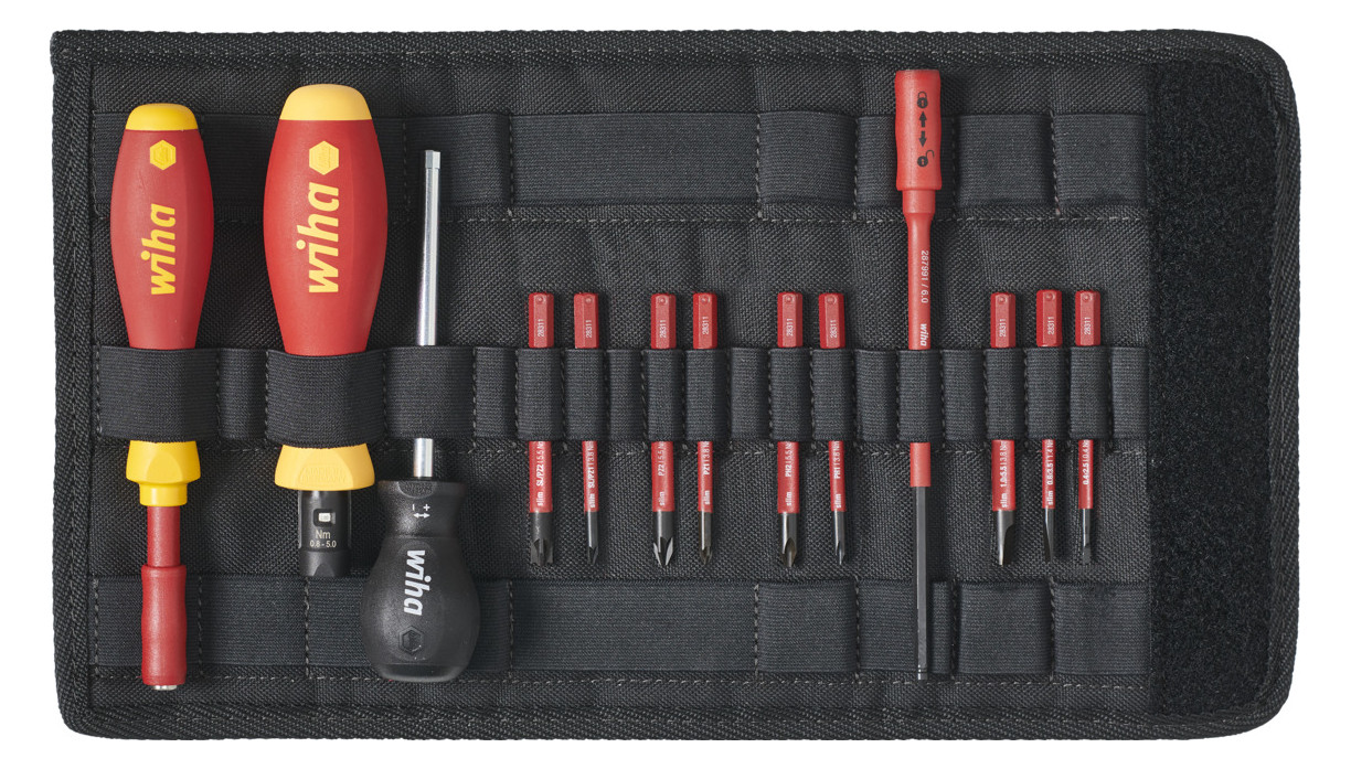 1St. Wiha 2872T13 TorqueVario -S 0,8- 40674 5,0Nm Drehmoment Schraubendreher Set