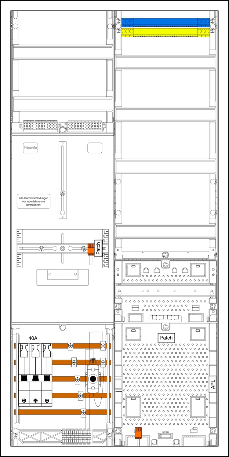 1St. F-Tronic 3HZ721APZRFZ40D01 3HZ721APZRFZ40D01, 1 ZP, 1 VAPZRFZ inkl. APL, SLS 40A, SPVGD01, 2 PPV, 1 PL100 7190064