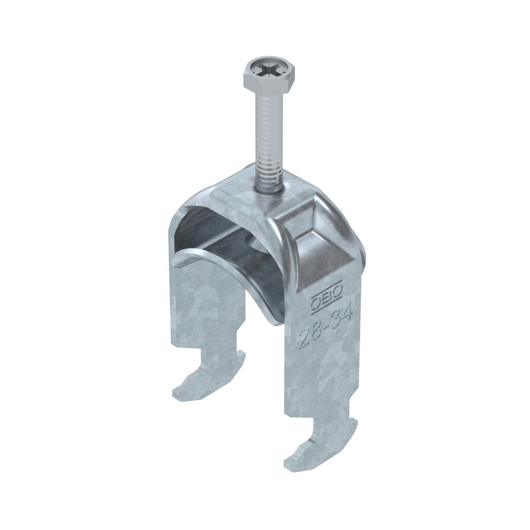 1St. OBO BS-H1-M-34 FT Bügelschelle 2056 28-34mm tauchfeuerverzinkt 1186029