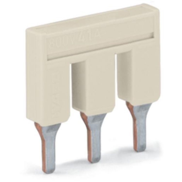 25St. Wago 2006-403 Brücker 3-fach isoliert lichtgrau