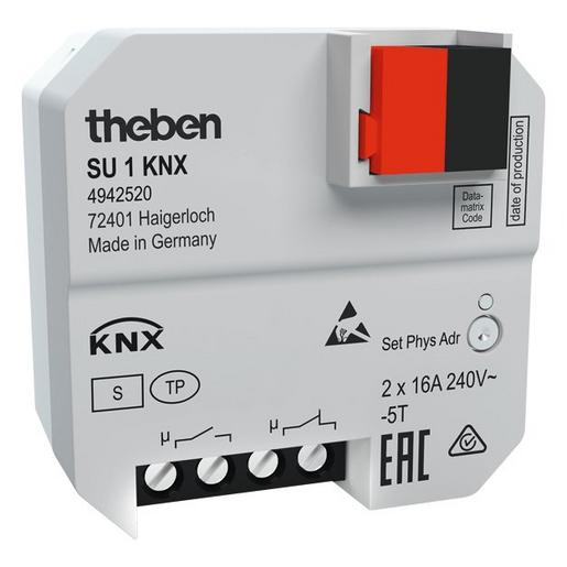 1St. Theben UP-Schaltaktor, 1 Kanal SU-1-KNX