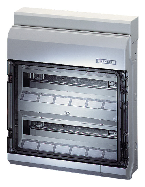 1St. Hensel KV 9236 NT KV 90-Automatengehäuse 36 Teilungseinheiten (2x18x18 mm), IP 65 61001144 KV9236NT