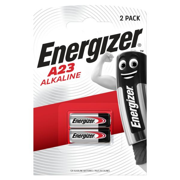 1St. ENERGIZER A23/E23A E23A / LRV08 Alkali Mangan 12,0 Volt 2er