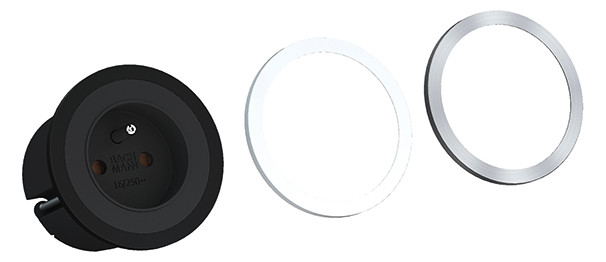 1St. Bachmann 926.001 IX 1xSchuko sw 2,0m AEH