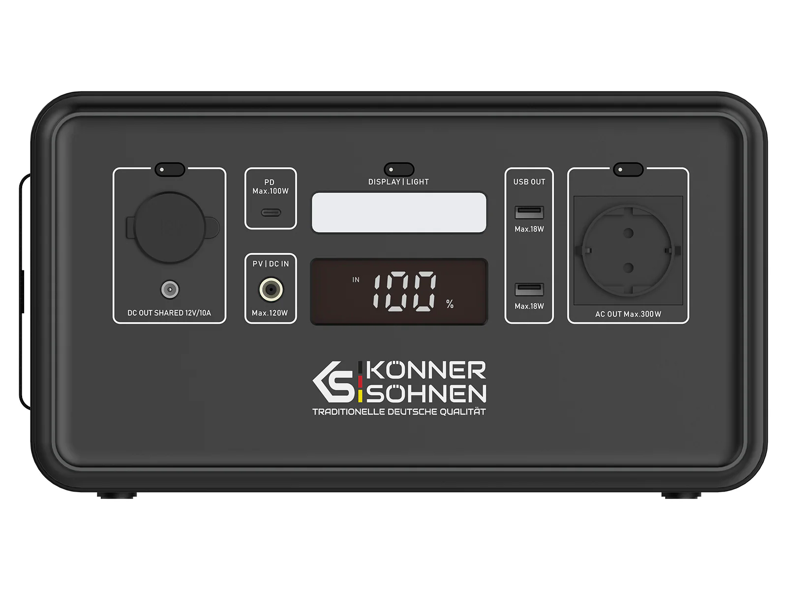 1St. Könner & Söhnen KS500PS Tragbare Powerstation KS 500PS