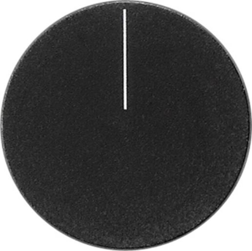 1St. Gira 830528 Stellrad KNX Stetigregler System 55 Schwarz m