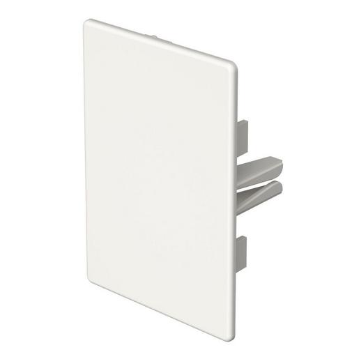 1St. OBO Bettermann WDK HE60090RW Endstück 60x90mm, PVC, reinweiß, RAL 9010