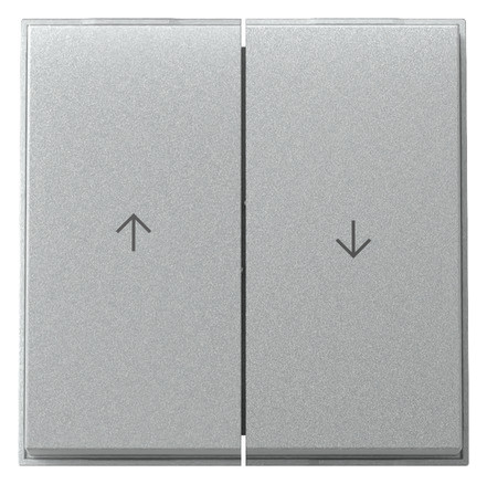 1St. Gira 329465 Wippe 2-fach Pfeil Gira TX_44 (WG UP) Farbe Alu