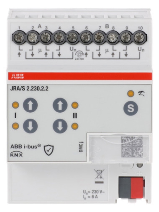 1St. ABB JRA/S2.230.2.2 Jalousie-/Rollladenaktor ,2f,Man.B.