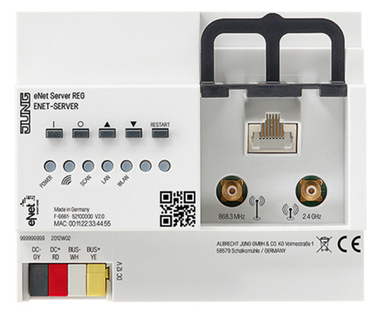 1St. Jung ENET-SERVER eNet Server, REG, 6 TE