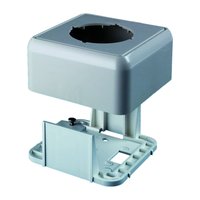 1St. Aufputz-Set alpinweiß