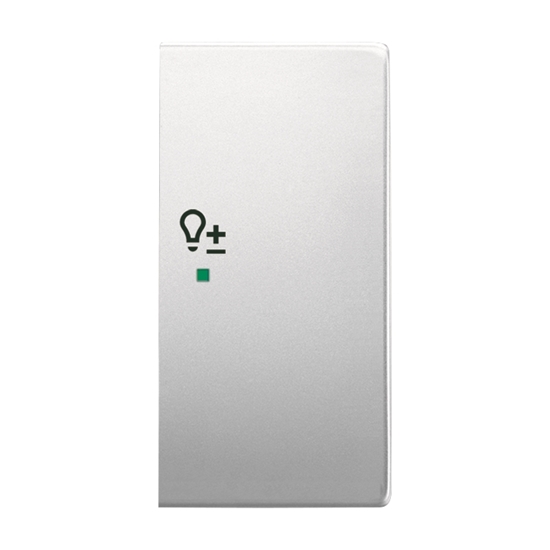 1St. Busch-Jaeger 6234-22-866 Wippe, 2-fach rechts, mit Symbol Dimmer Busch-free@home edelstahl