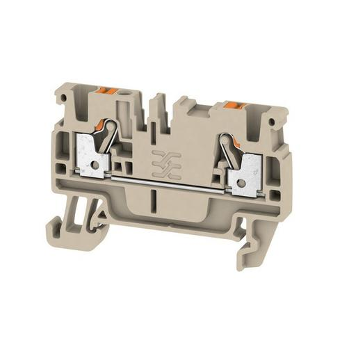 100St.Weidmüller A2C 2.5 Durchgangs-Reihenklemme, PUSH IN, 2.5 mm
