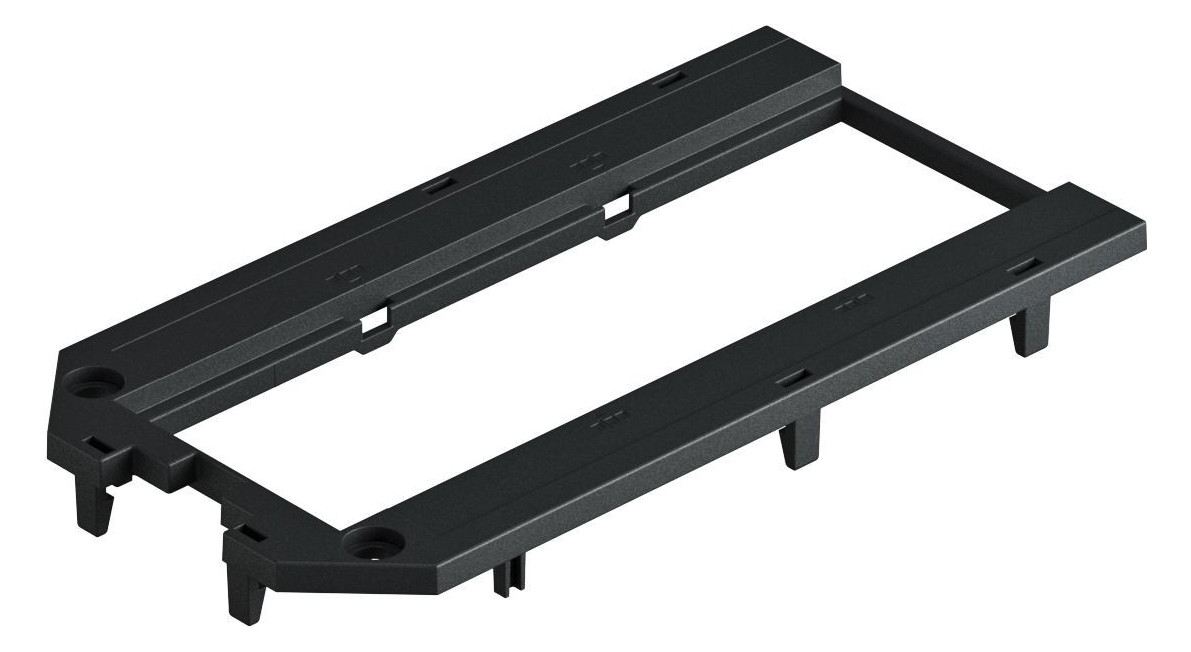 1St. OBO Bettermann UT4 P3 Abdeckplatte für UT4, 3 Modul45 147x76x4