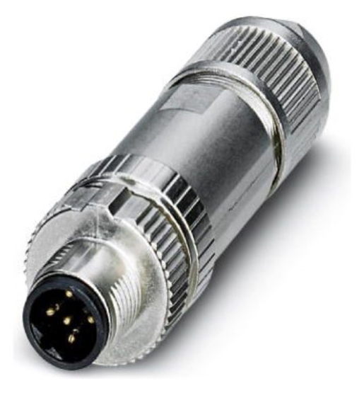 1St. Phoenix 1424678 Bussystem-Steckverbinder-SACC-M12MSB-2PL SH PB