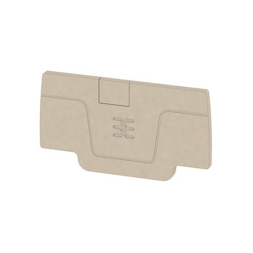 50St.Weidmüller AEP 2C 2.5 Abschlussplatte (Klemmen), 52.75 mm x 2