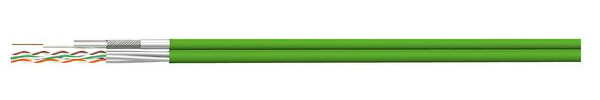 100m Homeway HW-KGMH-F1 GREENforMEDIA Kabel Kat7/Koax FRNC,Inha