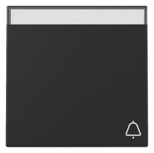 1St. Gira 3673005 Wippe Symbol Klingel + BSF System 55 schwarz matt