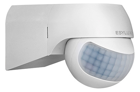 1St. Esylux MD 180 BASIC L Weiss Aussenbewegungsmelder EM10055508