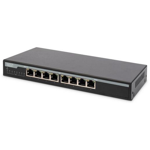 1St. NNETSWGBE8UMDPOE.01 Desktop Netzwerk-Switch, 8-Port Gigabit,