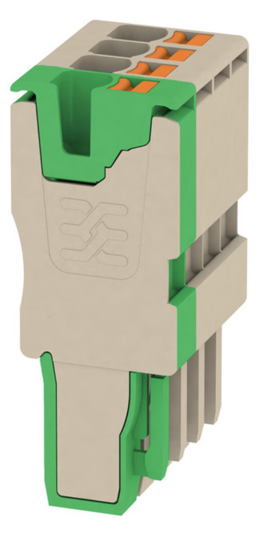 100St. Weidmüller APG 2.5/4-3BG-GN Reihenkle. A-Reihe Univ