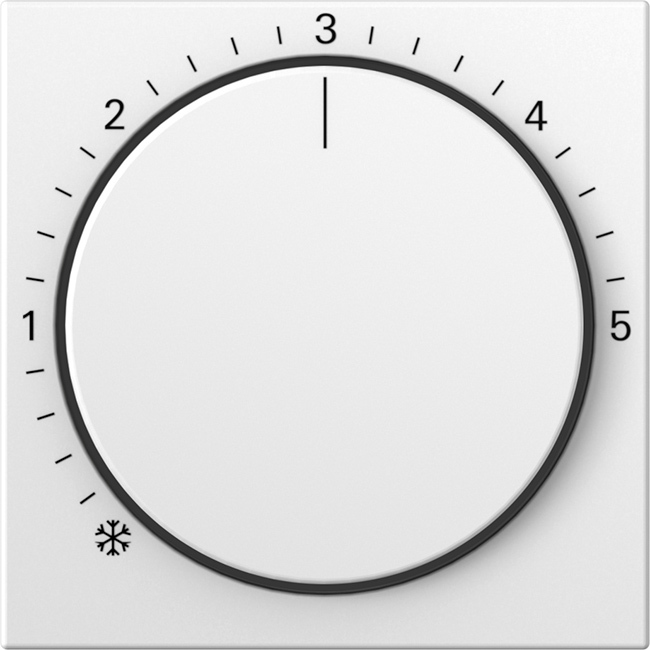 1St. Gira 270627 Abdeckung RTR System 55 Reinweiß matt