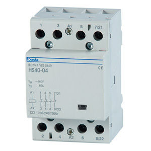 1St. Doepke 09980414 HS 40-40/230V Schütz 4S 40A 230V HS40-40/230V 1St. Doepke 09980418 HS 63-40/230V Schütz 4S 63A 230V HS63-40/230V...