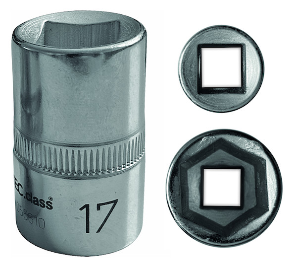 1St. Protec.class PSSL17 PSSL17 Steckschl.-Eins. 1/2Z, 6-kt 17mm