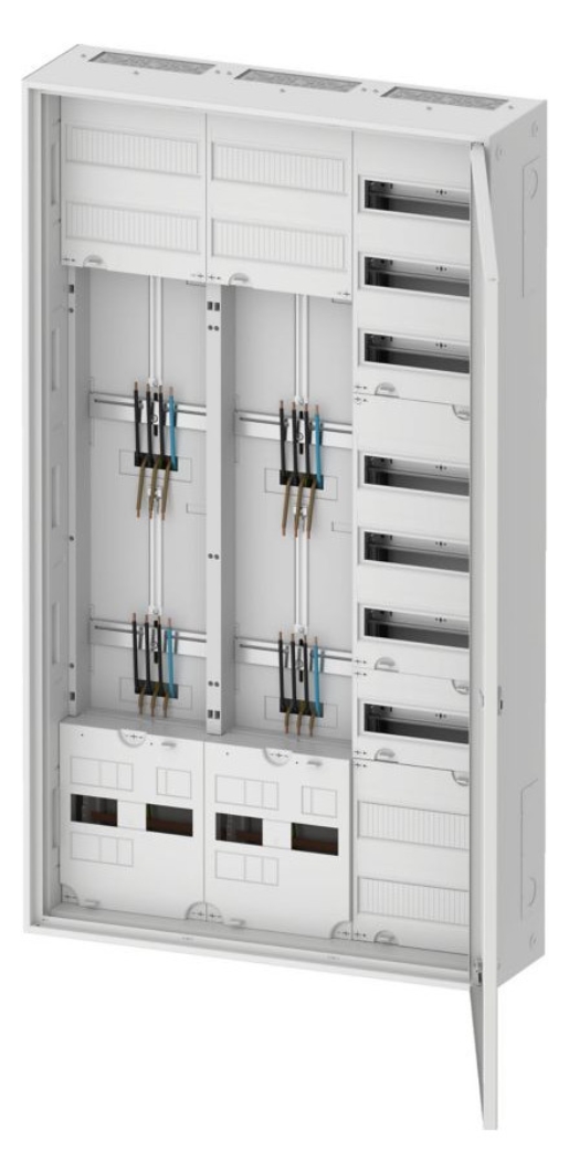 1St. Eaton Zähler-Komplettschrank für 300869 3-Punktbefestigung, ohne Bestückung