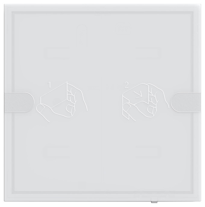 1St. Gira 5001003 KNX Tastsens.4 Komfort 1f TS4 Weiß
