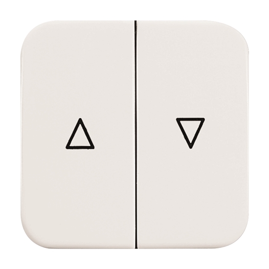 1St. Busch-Jaeger 2504-214 Wippe, mit Aufdruck Reflex SI alpinweiß