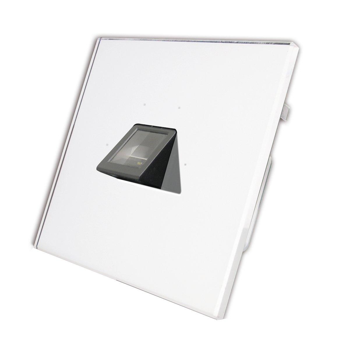 1St. ISSENDOR LCN - GFPSW Fingerprint Sensor im GT-Design, weiß,In