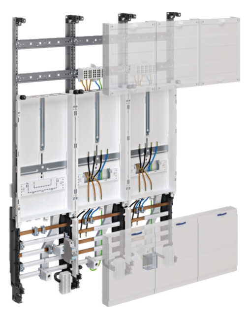 1St. Hager ZL32U2N KF, universZ, 1050mm, 2ZP,3-feld